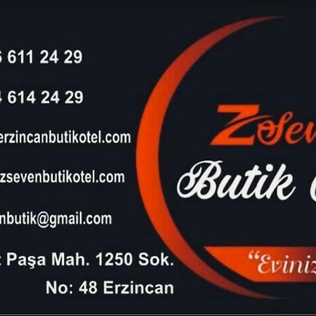 Zseven Butik Otel Erzincan Exterior foto